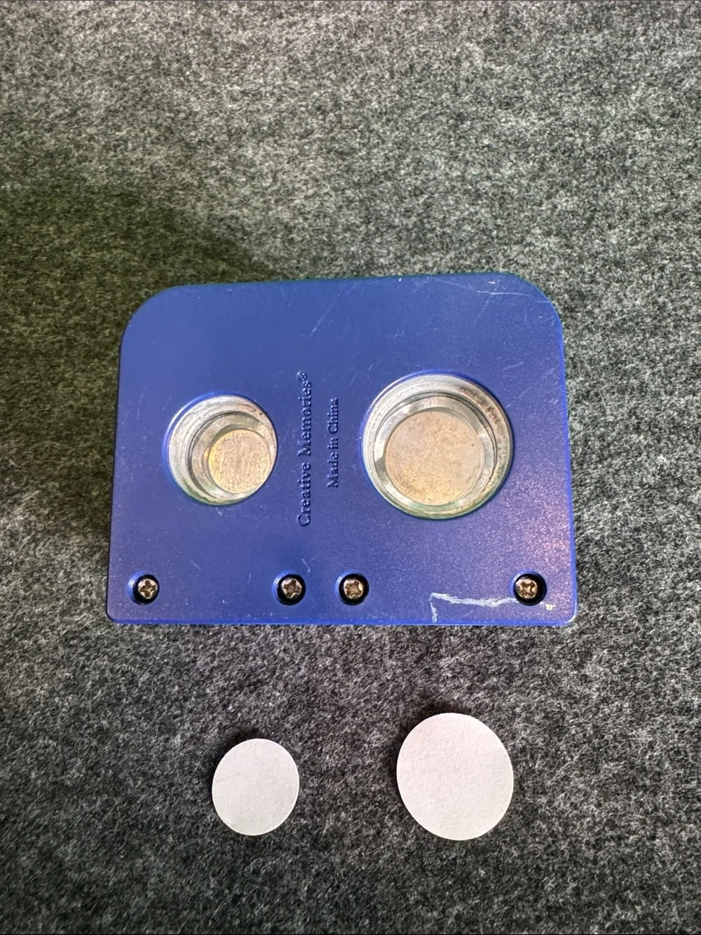 Creative Memories Circle Punch 3/4” and 1” EUC